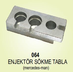 064-ENJEKTÖR SÖKME TABLA (MERCEDES-MAN)